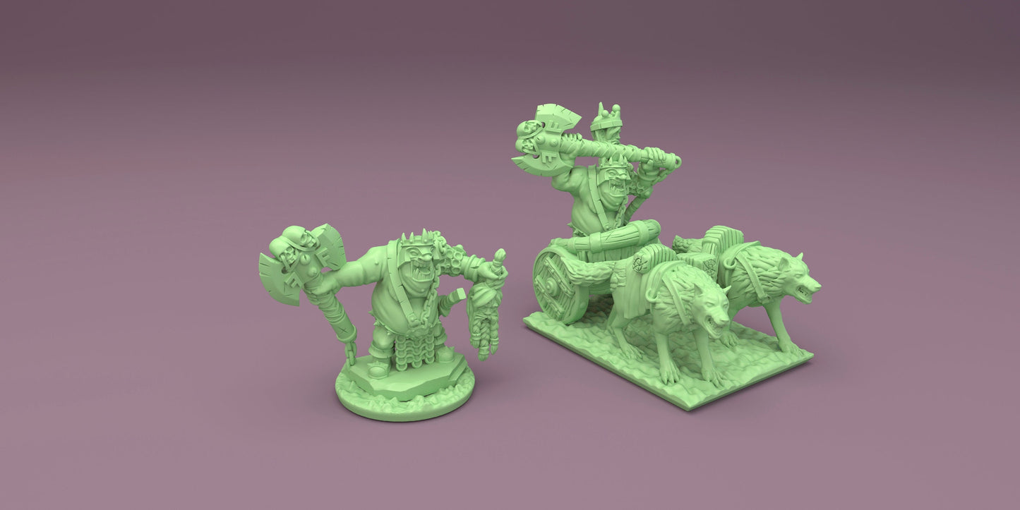 10mm Orcs and Goblins Army by Greenskin Miniatures