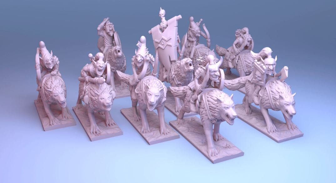 10mm Night Goblin Army by Greenskin Miniatures