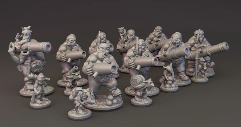 10mm Ogre Kingdom Army by Greenskin Miniatures