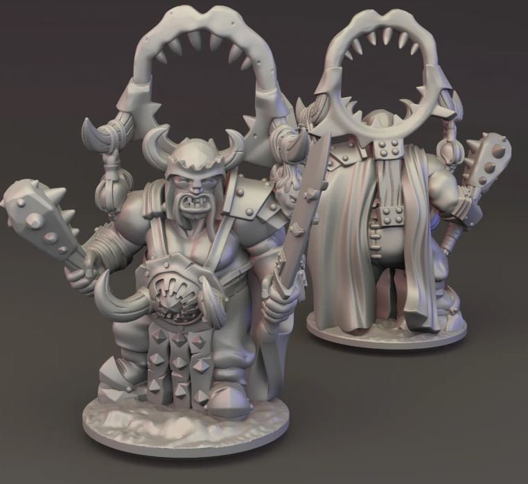 10mm Ogre Kingdom Army by Greenskin Miniatures