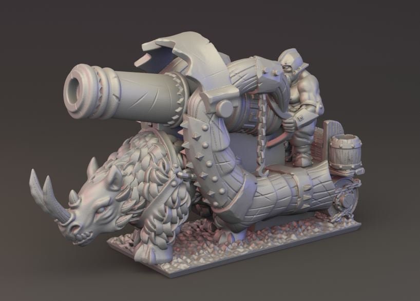 10mm Ogre Kingdom Army by Greenskin Miniatures