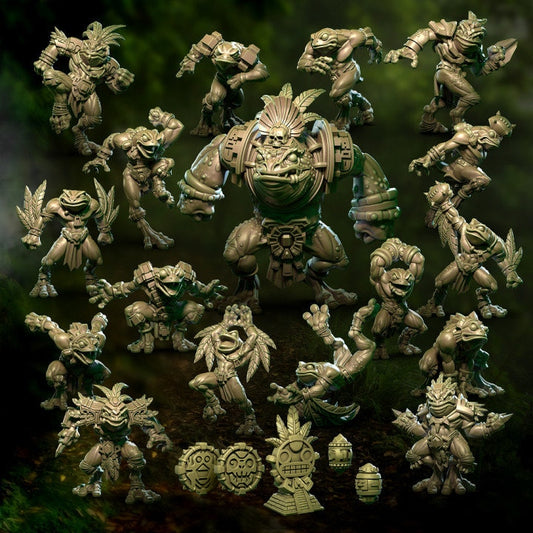 Punga Jungle Avengers Frog Fantasy Football Team