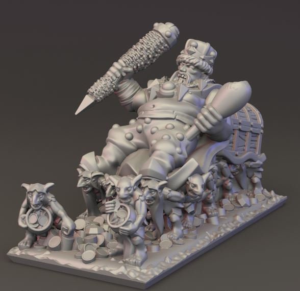 10mm Ogre Kingdom Army by Greenskin Miniatures