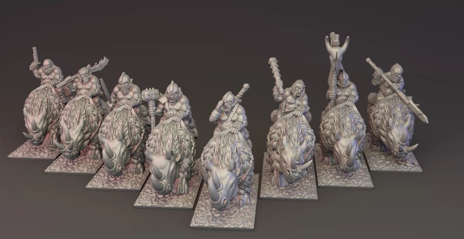 10mm Ogre Kingdom Army by Greenskin Miniatures