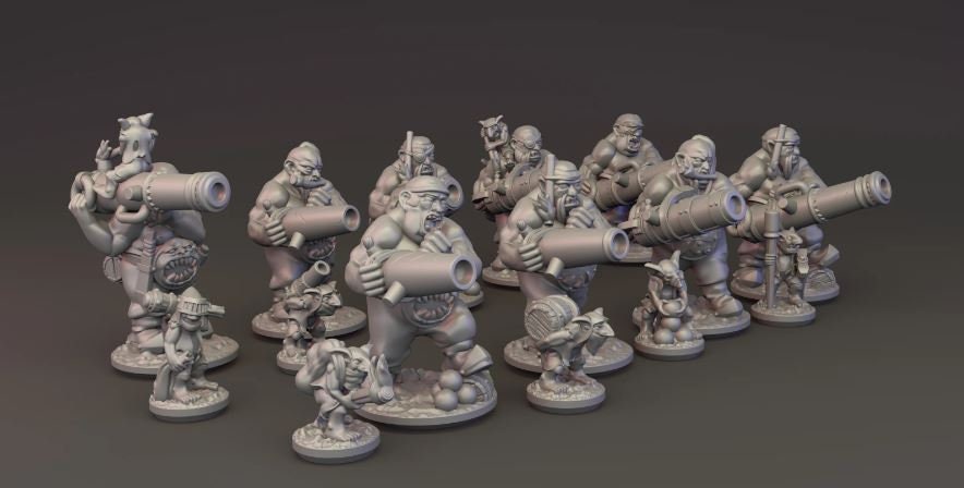 10mm Ogre Kingdom Army by Greenskin Miniatures