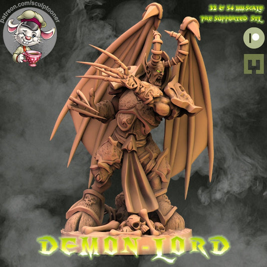 Sculptooner Warcraft Thematic Demon Lord