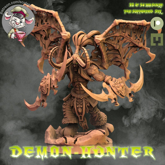 Sculptooner Warcraft Thematic Demon Hunter