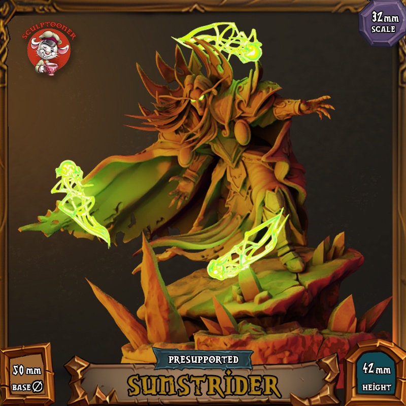 Sculptooner Warcraft Thematic Sun Strider