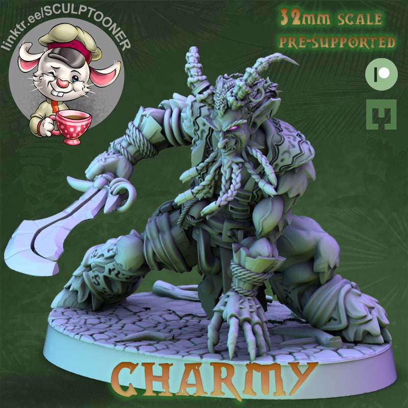 Sculptooner Warcraft Thematic Satyrs Ambush Set