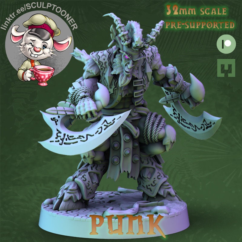 Sculptooner Warcraft Thematic Satyrs Ambush Set