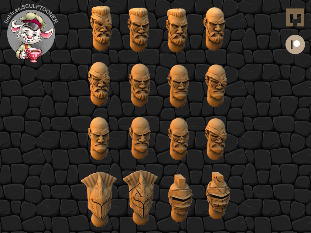 Sculptooner Warcraft Thematic Heavy Paladins