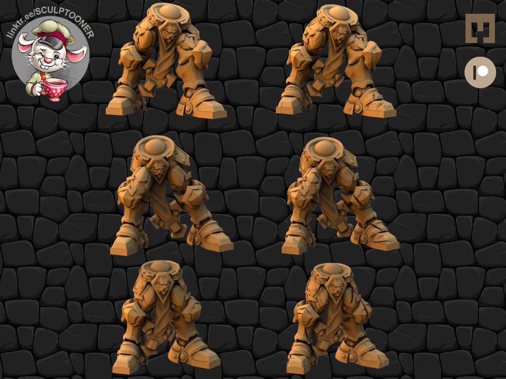 Sculptooner Warcraft Thematic Heavy Paladins