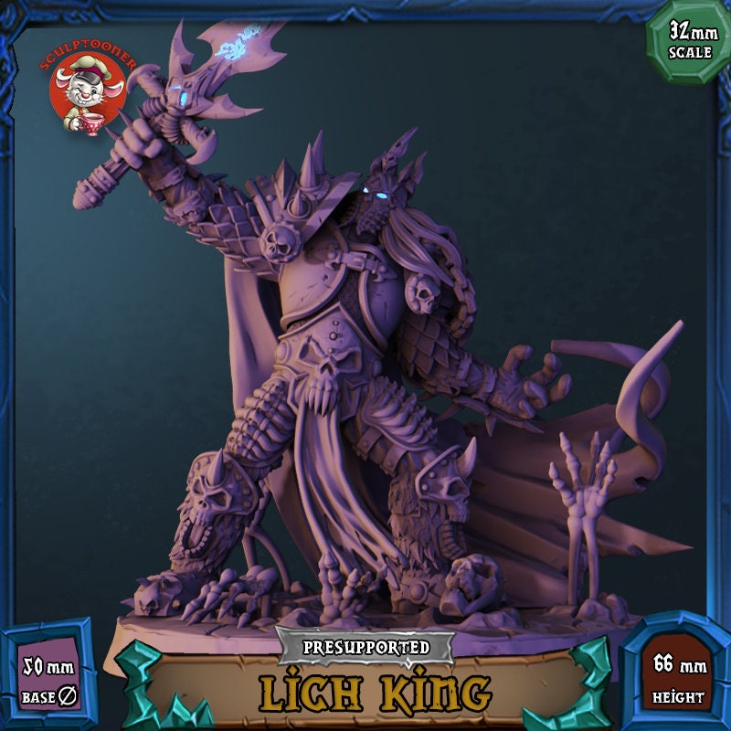 Sculptooner Warcraft Thematic The Scourge I Set