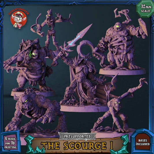 Sculptooner Warcraft Thematic The Scourge I Set
