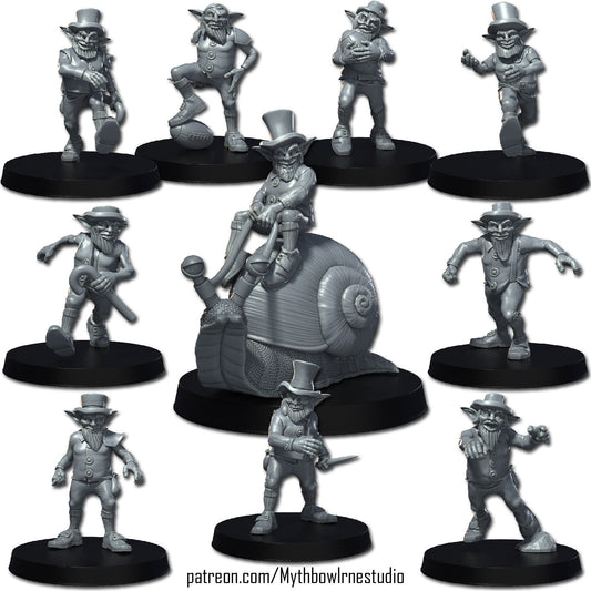 Mythbowl Goblin Leprechaun Fantasy Football Team