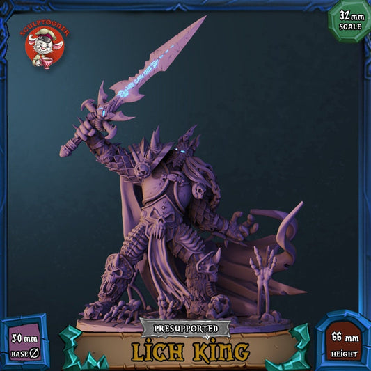 Sculptooner Warcraft Thematic  Lich King