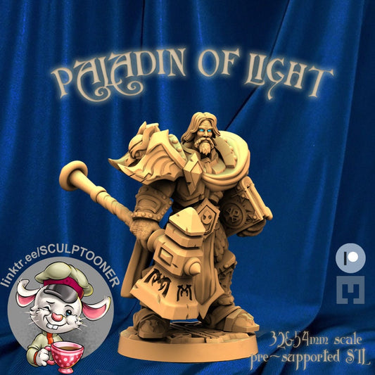 Sculptooner Warcraft Thematic Paladin of Light