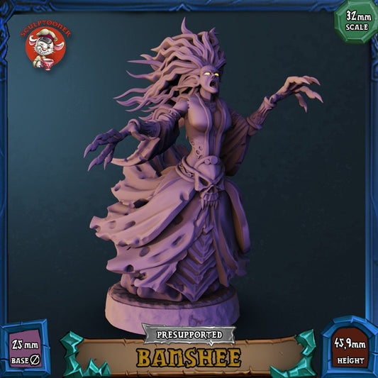 Sculptooner Warcraft Thematic Banshee