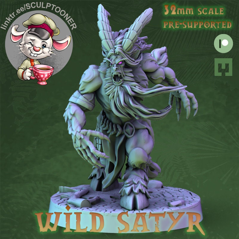 Sculptooner Warcraft Thematic Satyrs Ambush Set