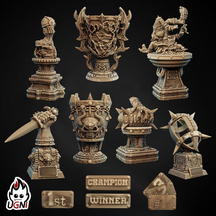 Ugni Fantasy Football Team Trophy Pack