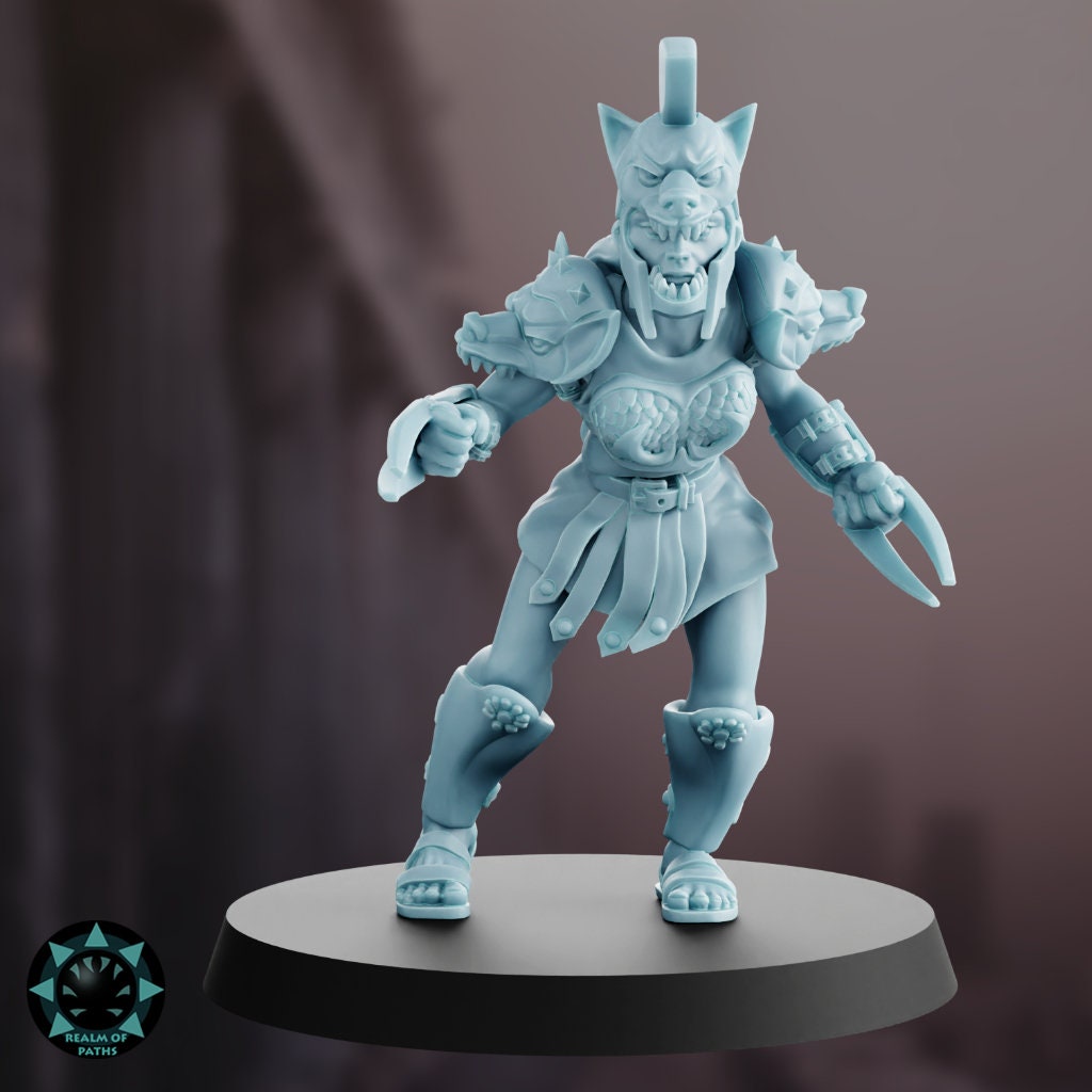 Realm of Paths Amazon Warrior Fantasy Football Team