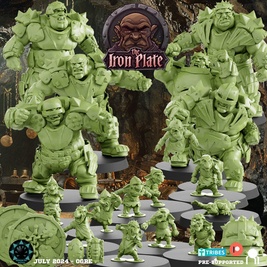 Realm of Paths Ogre The Iron Plate Fantasy Football Team