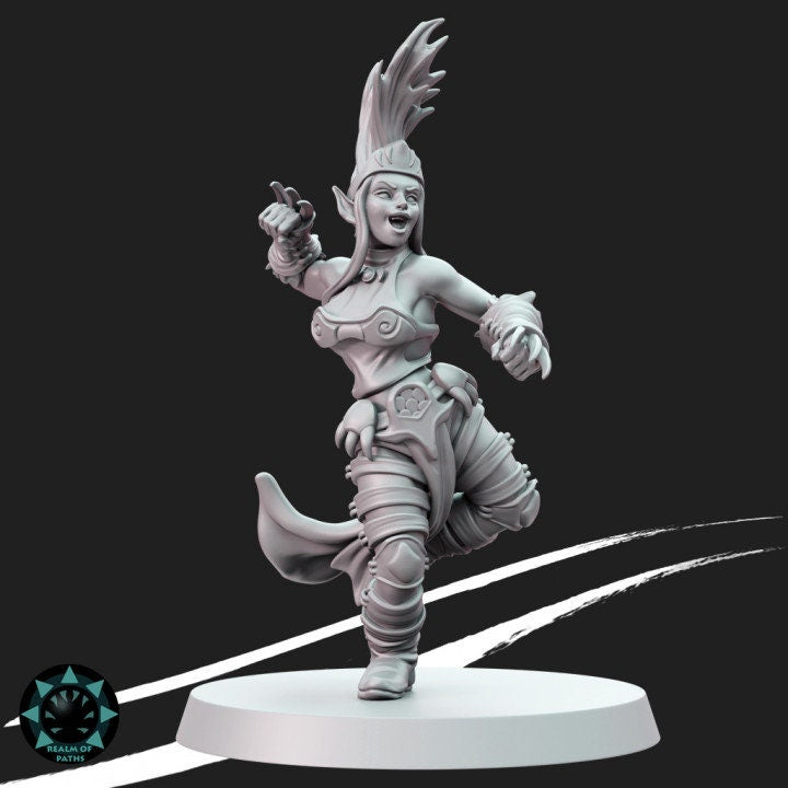 Realm of Paths Forest Elves Fantasy Football Team