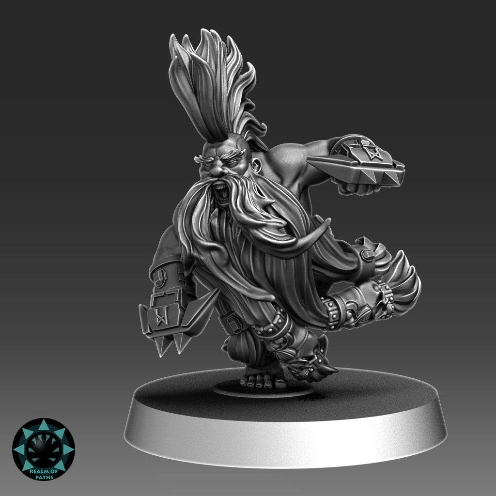 Realm of Paths Dwarf Fantasy Football Team