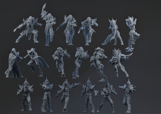 Brutefun Dark Elf Fantasy Football Team