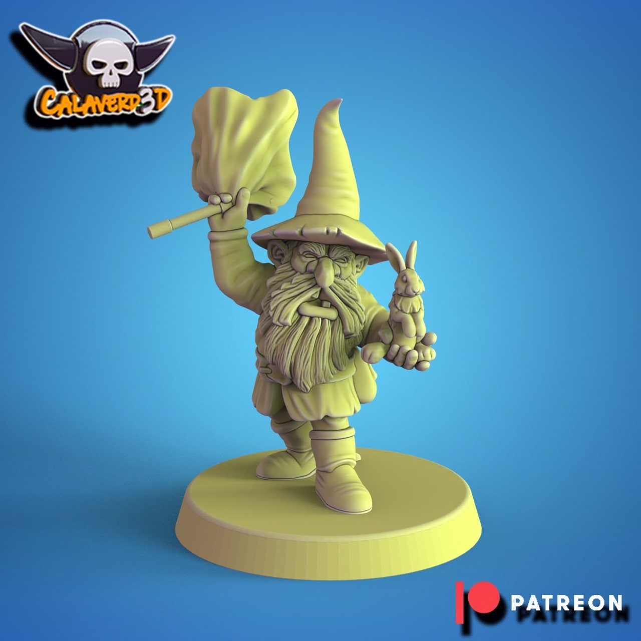 Calaverd3D Gnome Garden Bad Asses Fantasy Football Team