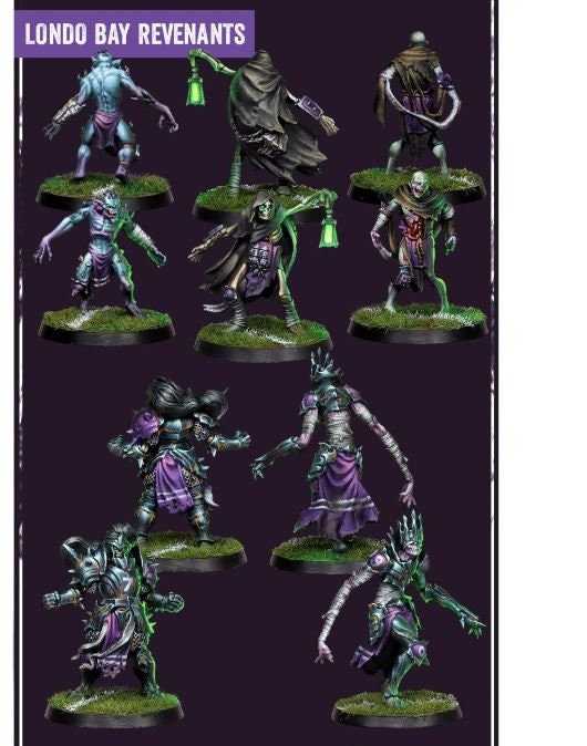 Big Child Creatives Londo Bay Revenants Undead Fantasy Football Team