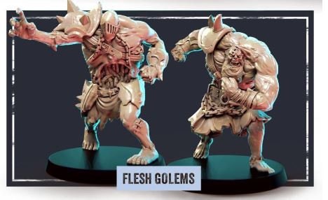 Big Child Creatives Nocron Necromantics Fantasy Football Team