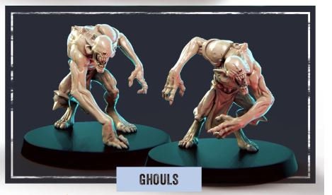 Big Child Creatives Nocron Necromantics Fantasy Football Team