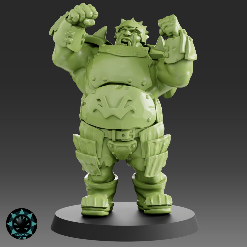Realm of Paths Ogre The Iron Plate Fantasy Football Team