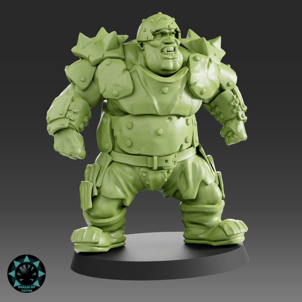 Realm of Paths Ogre The Iron Plate Fantasy Football Team