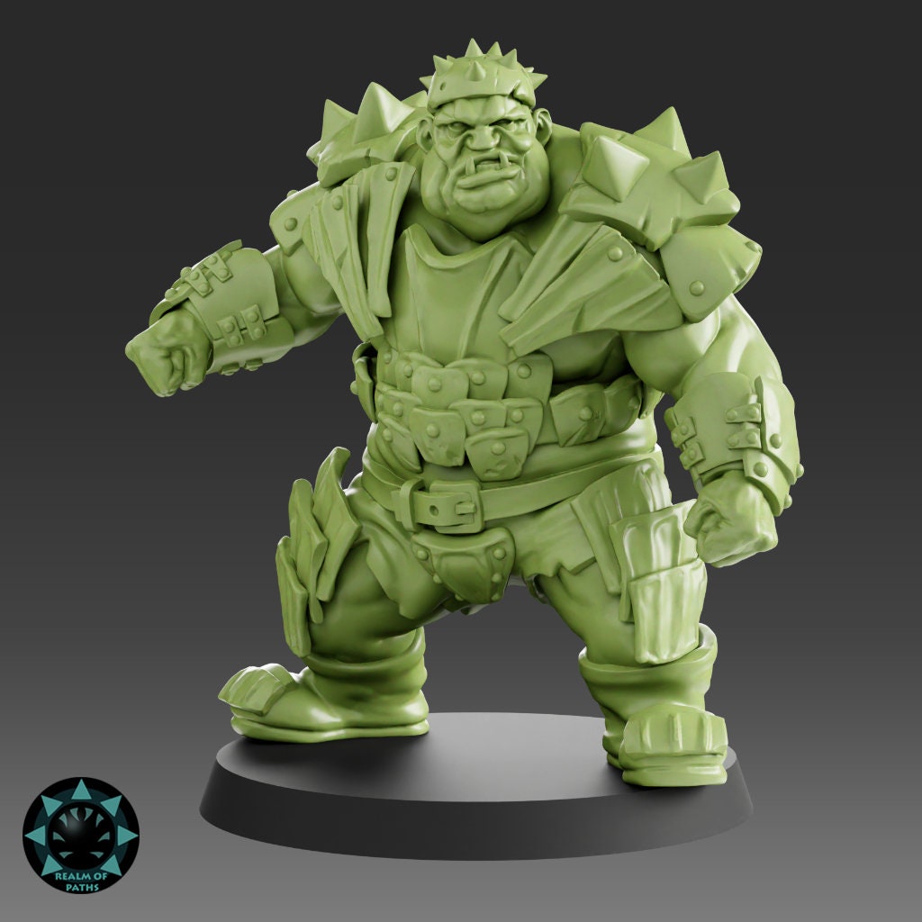 Realm of Paths Ogre The Iron Plate Fantasy Football Team