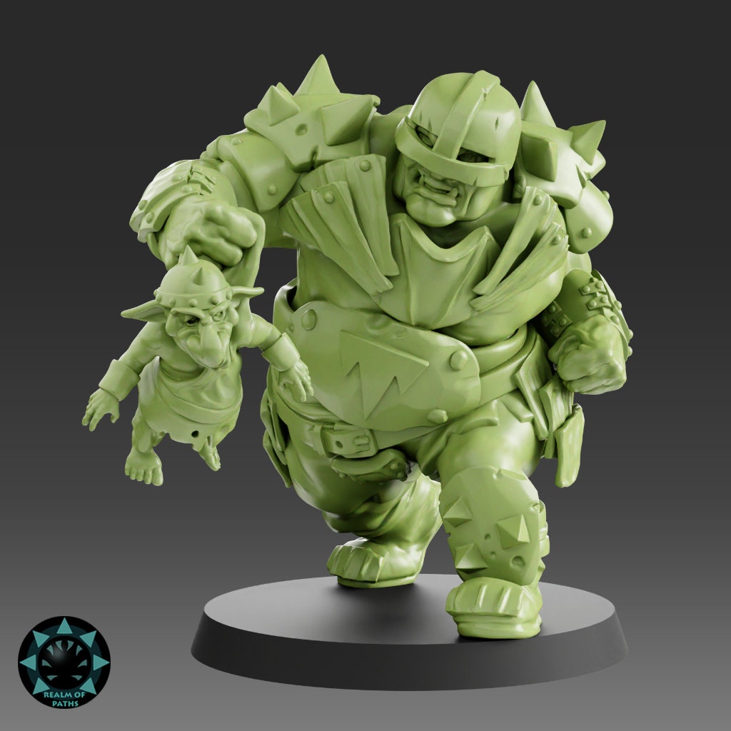 Realm of Paths Ogre The Iron Plate Fantasy Football Team
