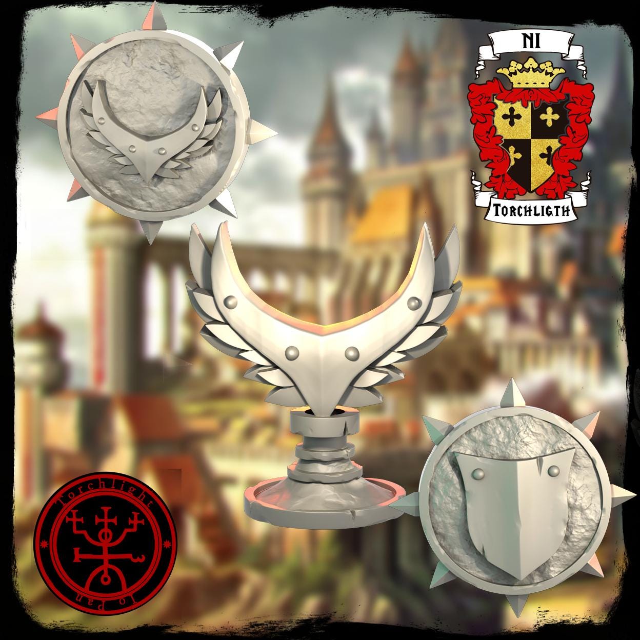 Torchlight Human Nobility Team Fantasy Football Team