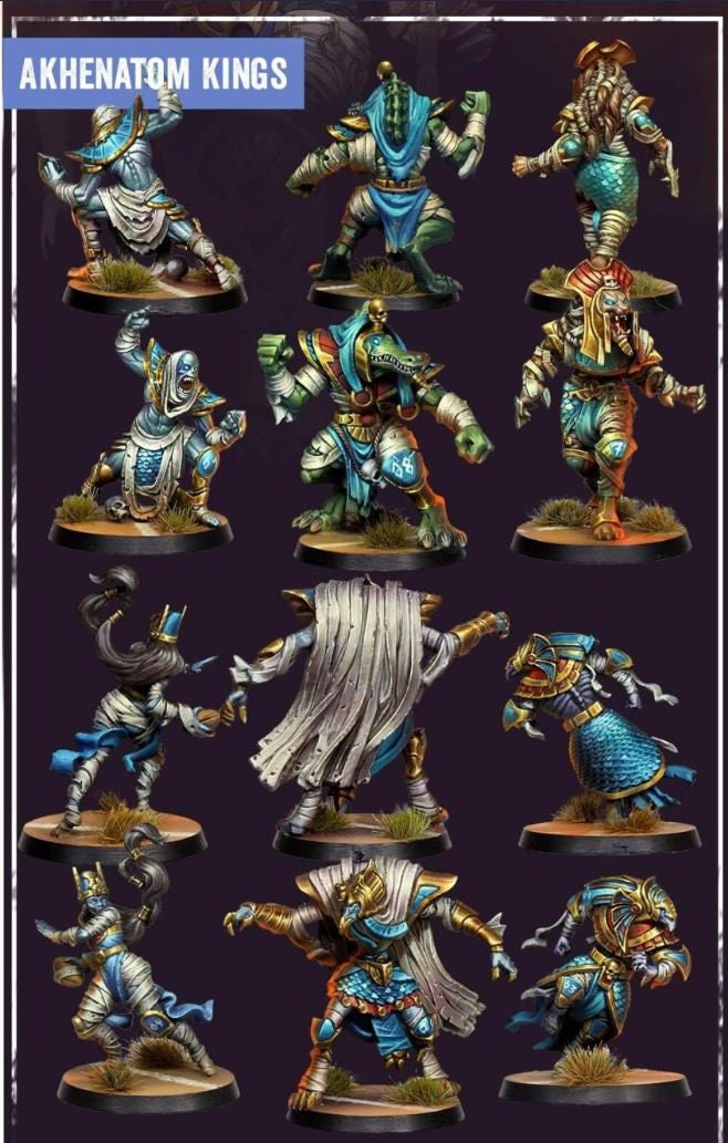 Big Child Creatives Akhenatom Kings Fantasy Football Team