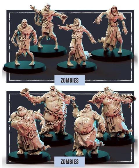 Big Child Creatives Nocron Necromantics Fantasy Football Team