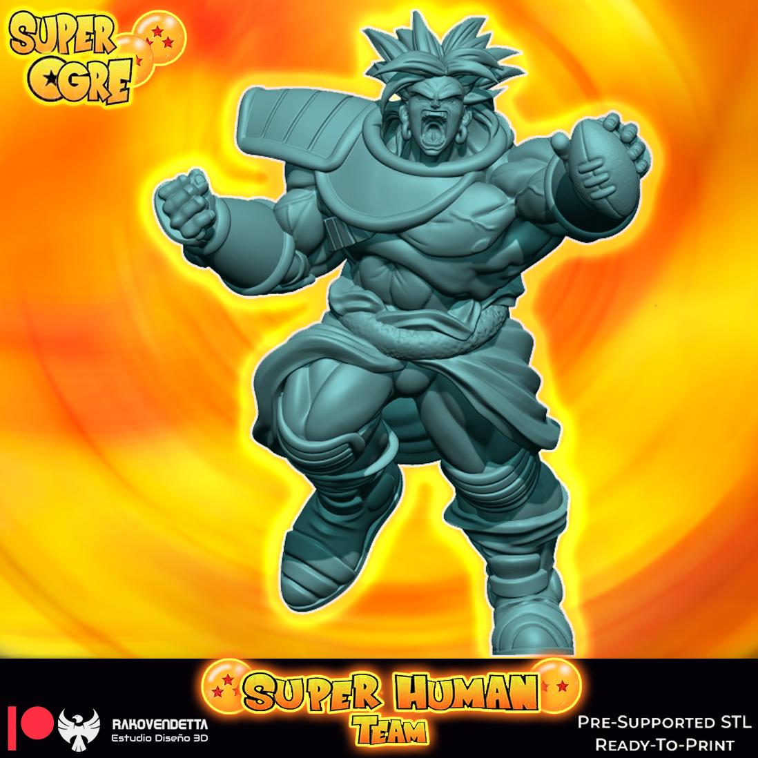 Rakovendetta Estudio Super Human Fantasy Football Team