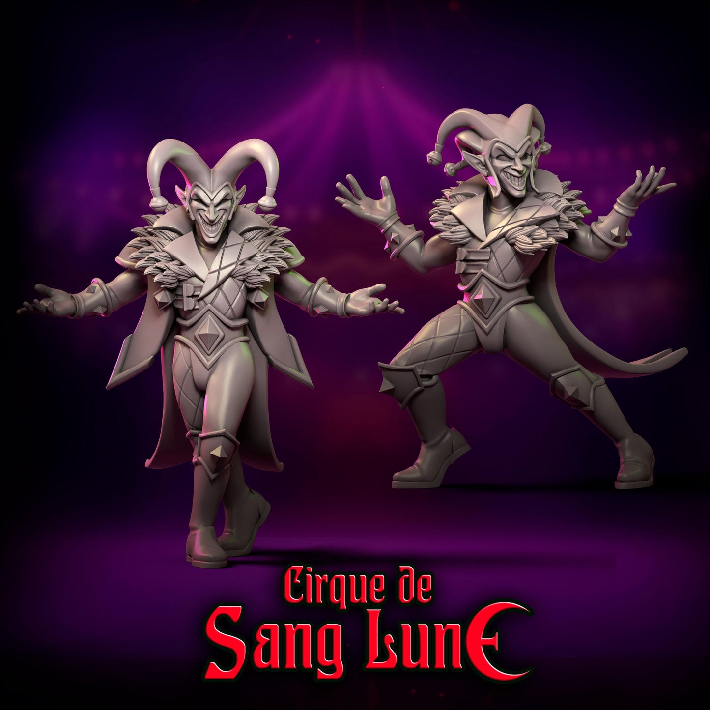 Punga Dark Elf Cirque de Sang Lune Fantasy Football Team