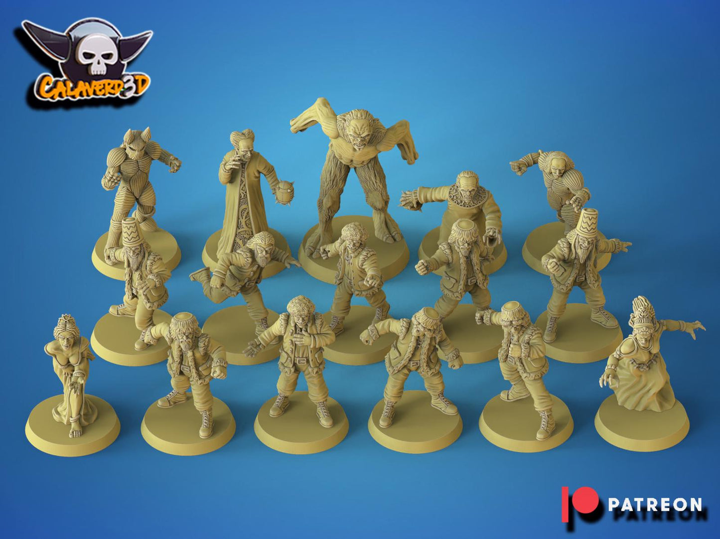 Calaverd3D Braum Stoker Vampire Fantasy Football Team