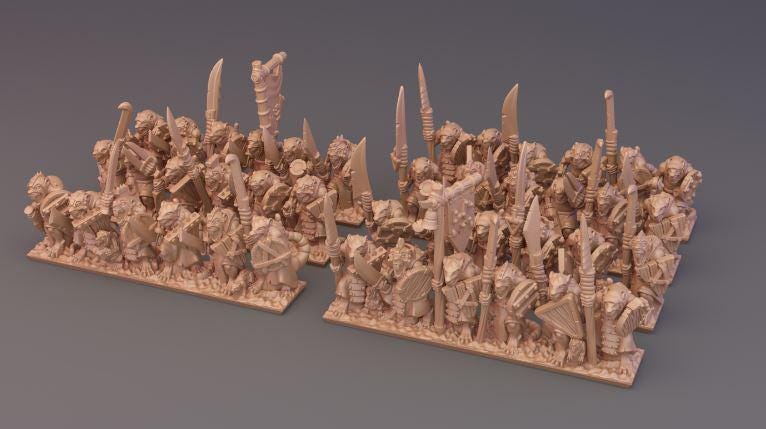 10mm Vermin Clans Army by Greenskin Miniatures