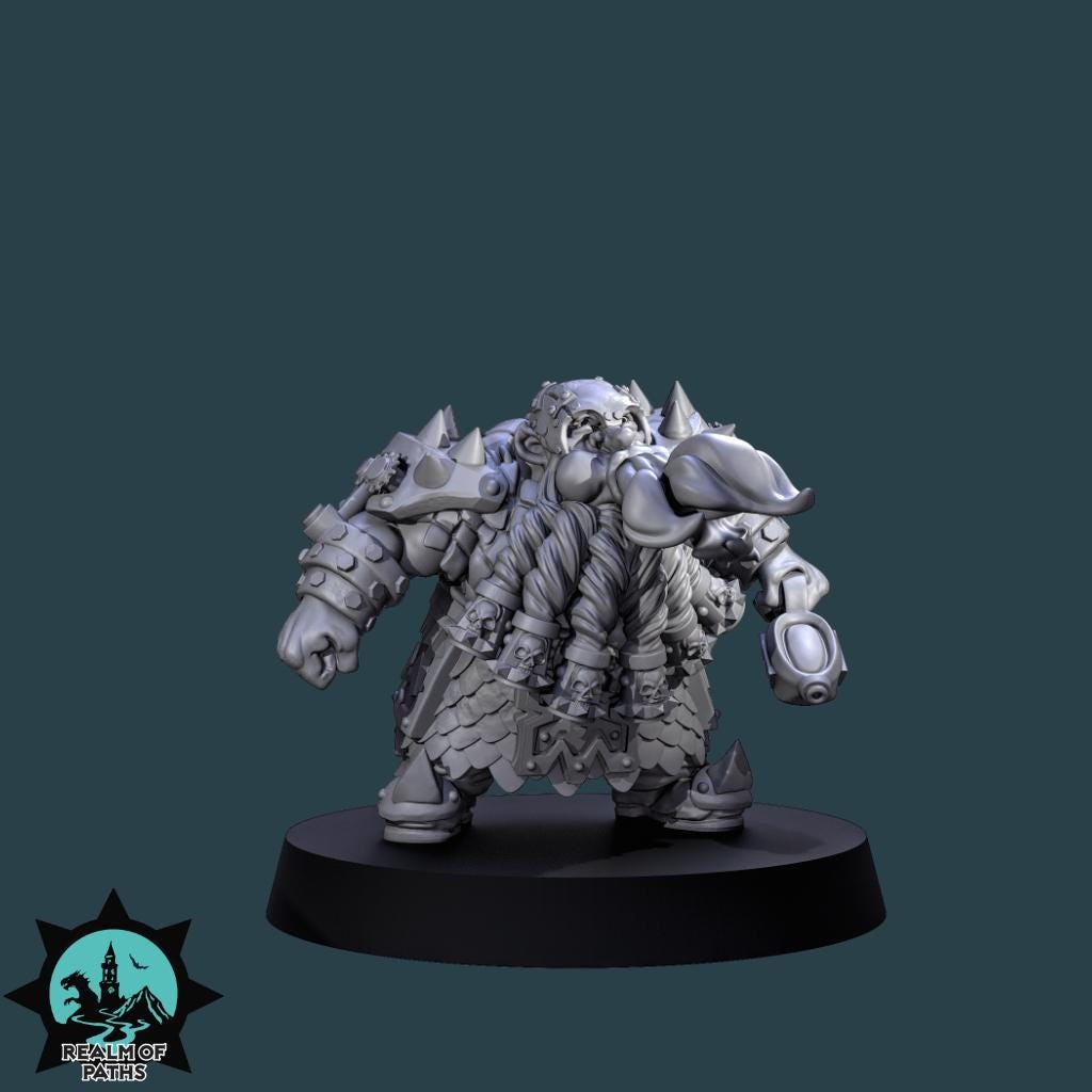 Realm of Paths Chaos Dwarf Fire Mechanics Football Team