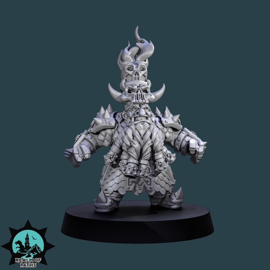 Realm of Paths Chaos Dwarf Fire Mechanics Football Team