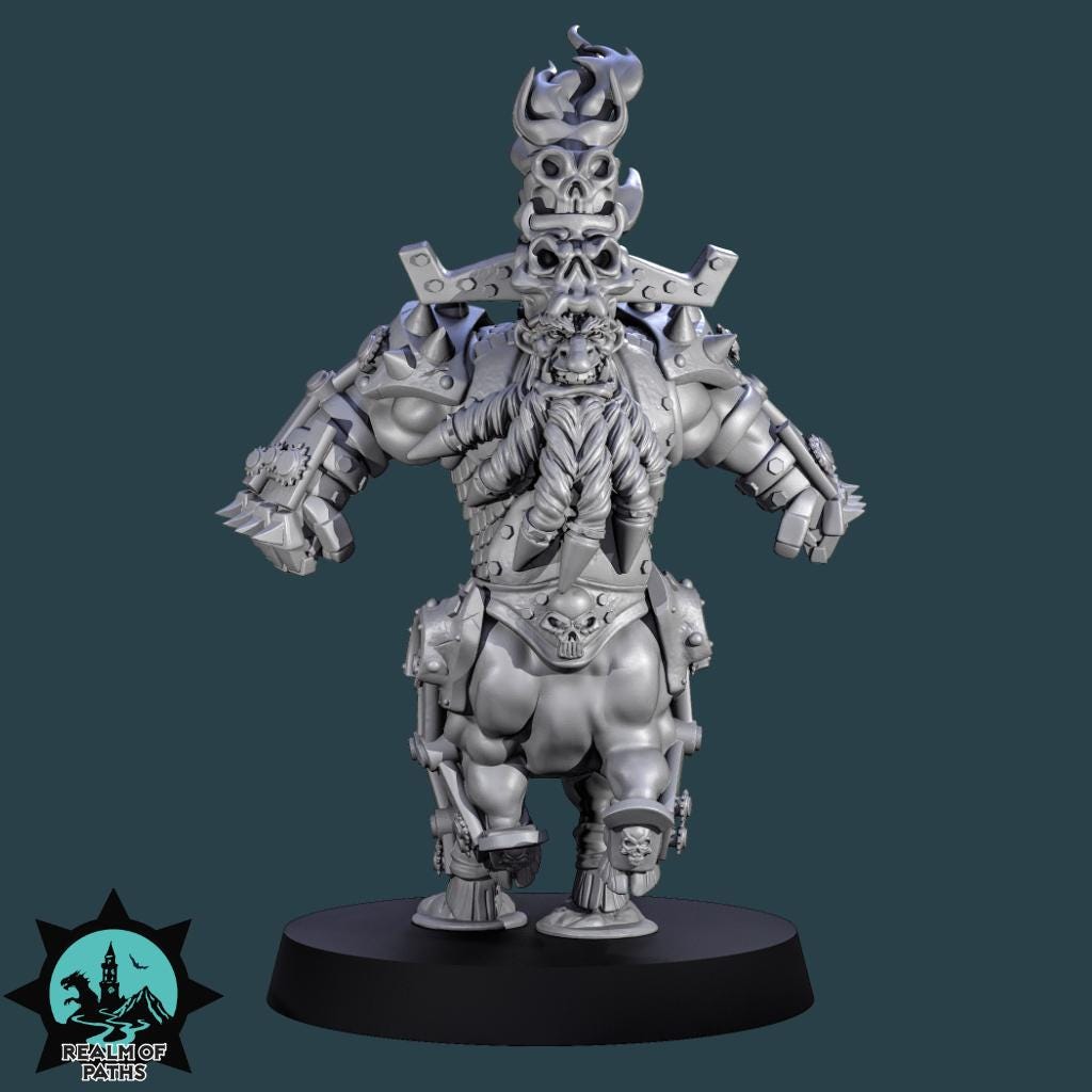 Realm of Paths Chaos Dwarf Fire Mechanics Football Team