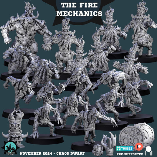 Realm of Paths Chaos Dwarf Fire Mechanics Football Team