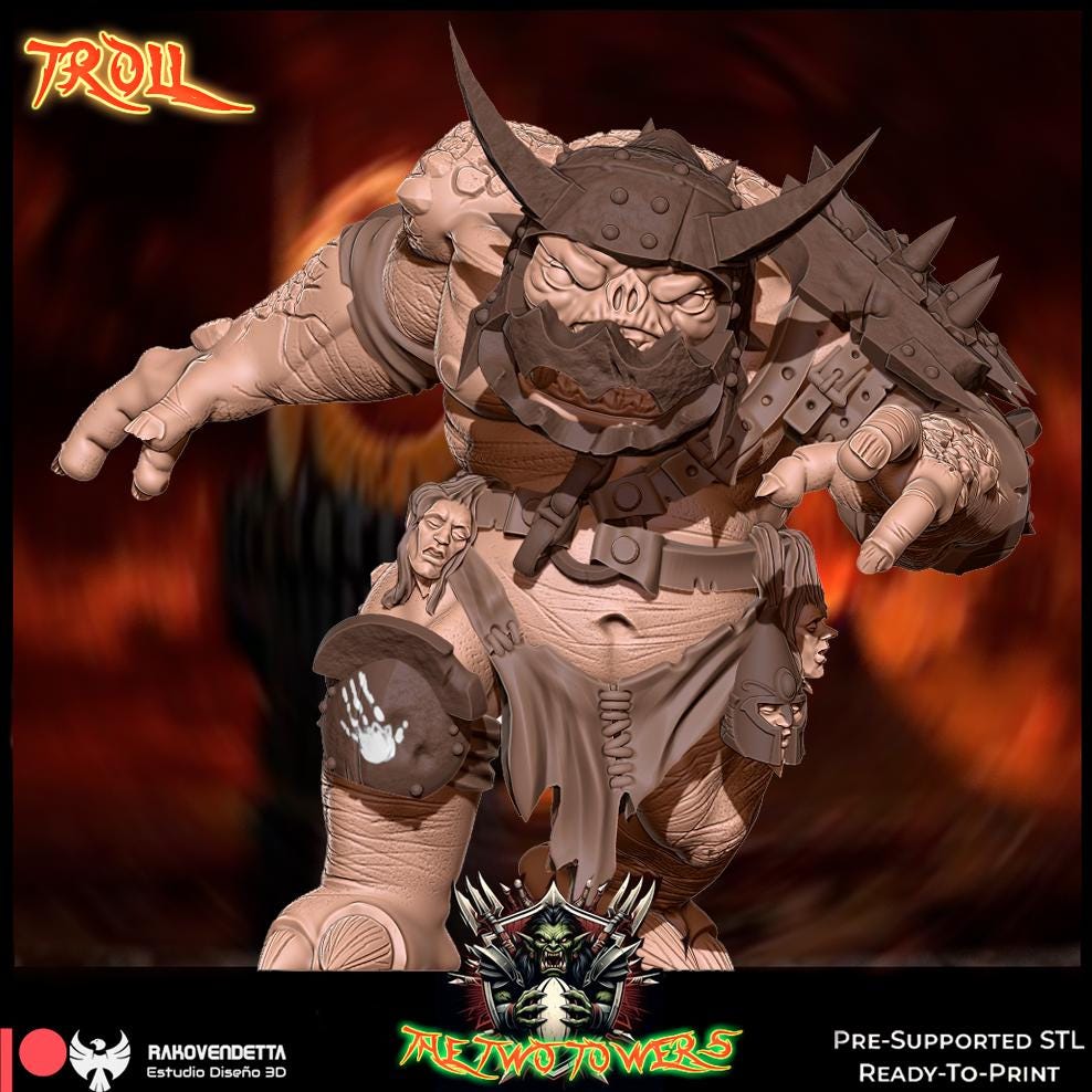 Rakovendetta Two Towers Orc Fantasy Football Team