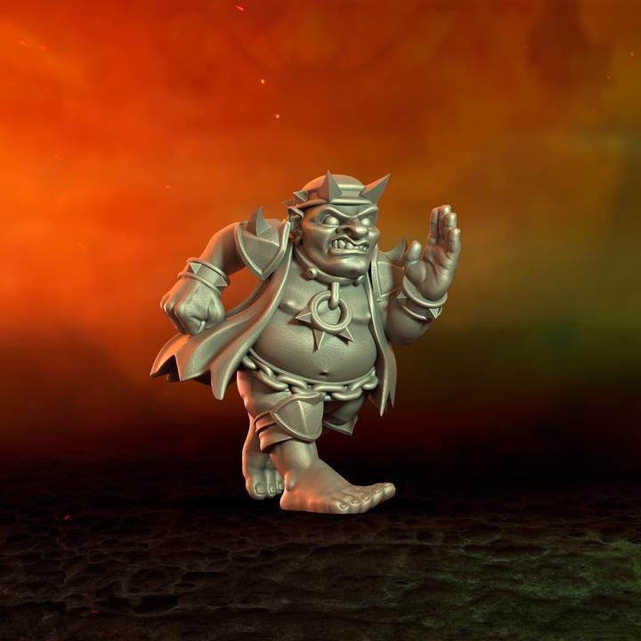Punga Halfling Infernal Folks Fantasy Football Team